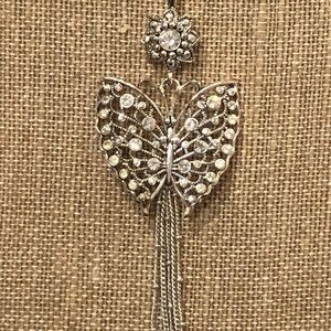 Upcyled vintage jewelry sterling chain necklace